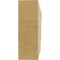 Ekena Millwork 2in. W x 6in. H x 12in. L Newport Woodgrain TimberThane Rafter Tail, Primed Tan RFTUR02X06X12NEWRCPR - alternate 3